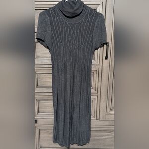 Gray Knit Women's Dress